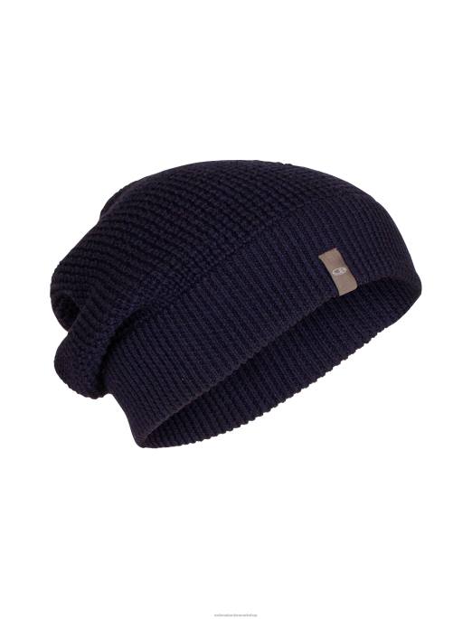 Icebreaker unisex merino feadan slouch hue B00X333 tilbehør midnatsflåde