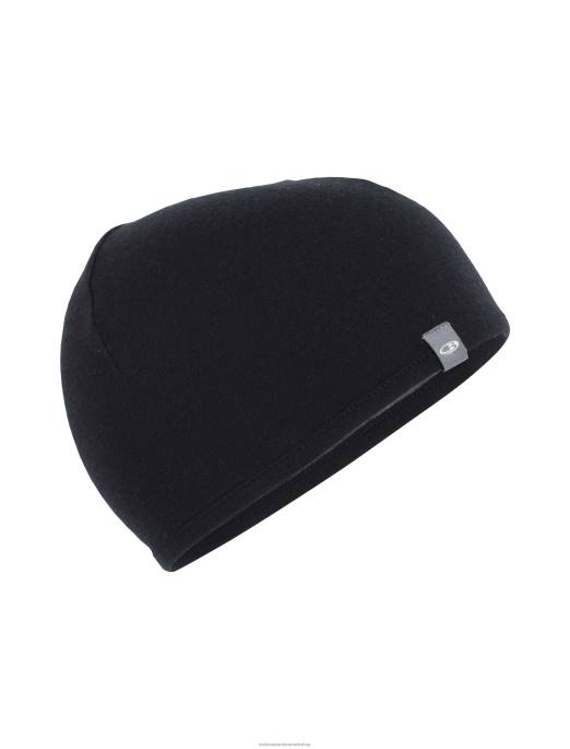 Icebreaker unisex merino lomme beanie B00X313 tilbehør sort/grusstenslyng