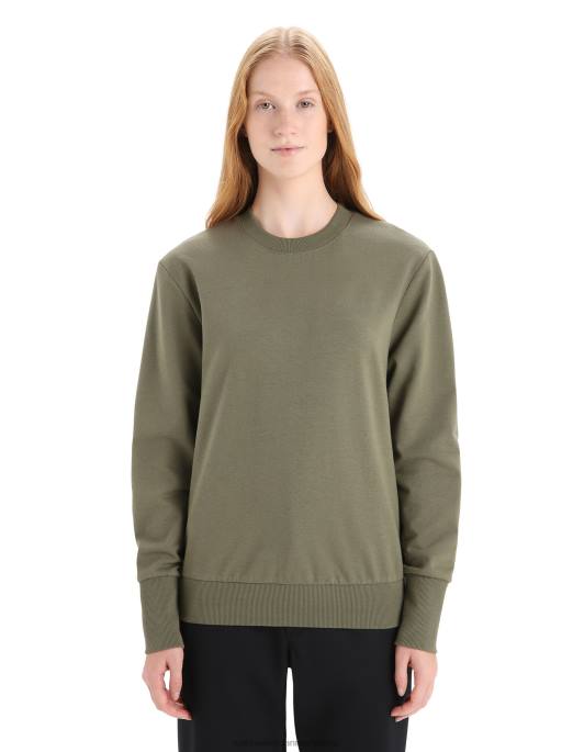 Icebreaker Kvinder merino central ii langærmet sweatshirt B00X706 tøj loden