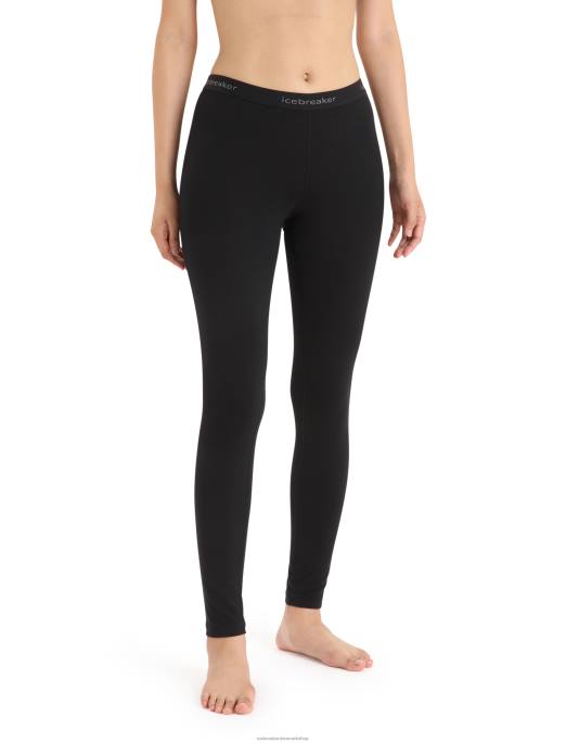 Icebreaker Kvinder merino 200 oasis termiske leggings B00X565 tøj sort