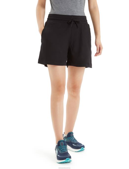 Icebreaker Kvinder merino crush shorts B00X740 tøj sort