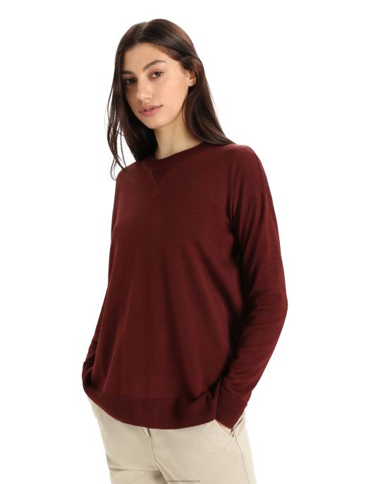 Icebreaker Kvinder cool-lite merino nova sweater sweatshirt B00X903 tøj espresso