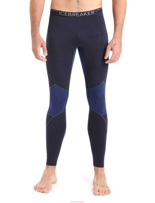 Icebreaker Mænd bodyfitzone merino 260 zone termiske leggings B00X345 tøj midnatsflåde/kongelig flåde