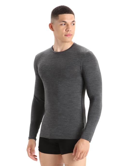 Icebreaker Mænd merino anatomica langærmet crewe t-shirt B00X2 tøj jetlyng