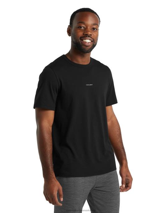 Icebreaker Mænd merino central kortærmet t-shirt B00X492 tøj sort