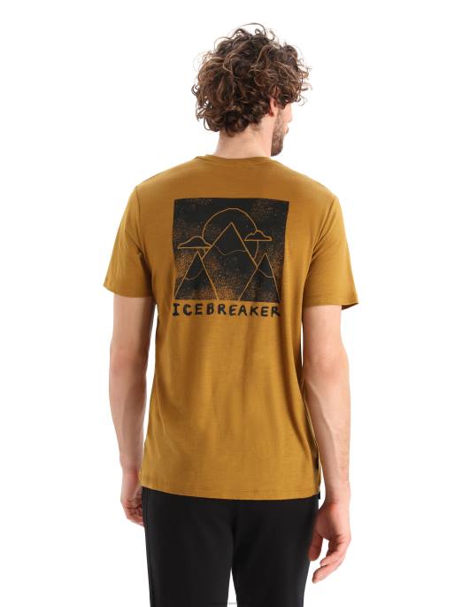 Icebreaker Mænd merino tech lite ii kortærmet t-shirt alp ascension B00X376 tøj kryddernellike