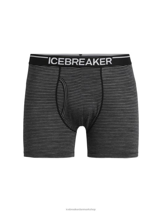 Icebreaker Mænd merino anatomica boksere med gylp B00X97 tøj grusstenslyng